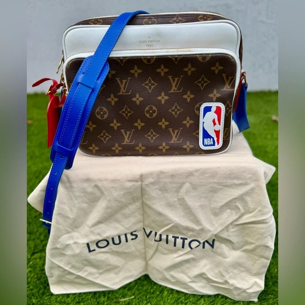Louis Vuitton x NBA LV Bag Brown Nil Messenger Monogram Limited Edition!!